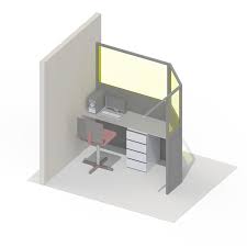 X-Ray Modular Control Booths & Panels by Almatin cb