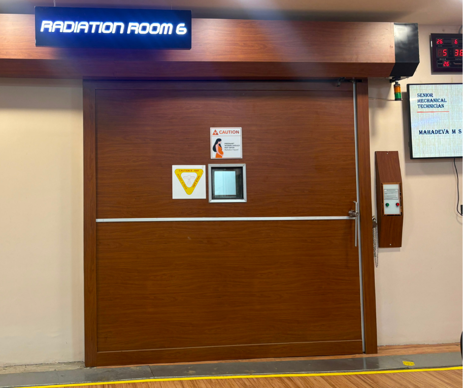 radiation door
